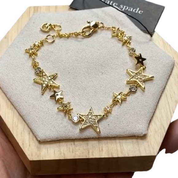 Kate Spade New York ~ Silver-Tone You're A Star Bracelet - Picture 3 of 7